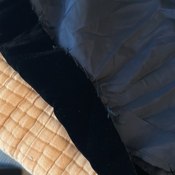 Vintage Albert Nipon Black Velvet Strapless Gown - Picture 15 of 16